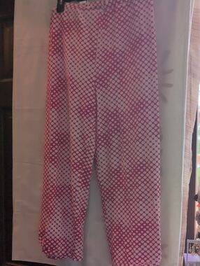 Pink Polka Dot Lightweight Pajama Pants